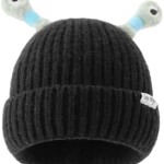 Winter Child Cute LED Little Monster Hat