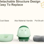 Soap Dispensing Kitchen Scrub Brushes