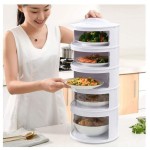 Transparent 5 Layers Food Safety Cover