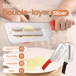 Double-Layer Stainless Steel Slicer