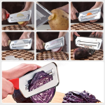 Double-Layer Stainless Steel Slicer