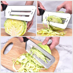 Double-Layer Stainless Steel Slicer