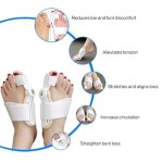 Complete Orthopedic Bunion Corrector and Relief Kit for Foot