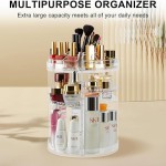 Rotatable 360 degree Makeup Organizer, Cosmetics Organizer