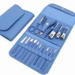 16Pcs Manicure Set Stainless Steel Nail Clippers Kit And Pedicure