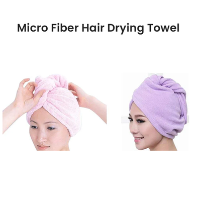 Microfiber Quick Drying Absorbent Hair Towel