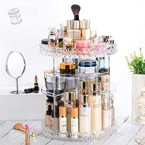 360° Rotation Cosmetic Organizer