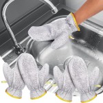 Stainless Steel Wire Waterproof Dishwashing Gloves (1 Pair)