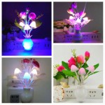 (1 Pcs) Romantic Auto Colour Changing Mushroom light