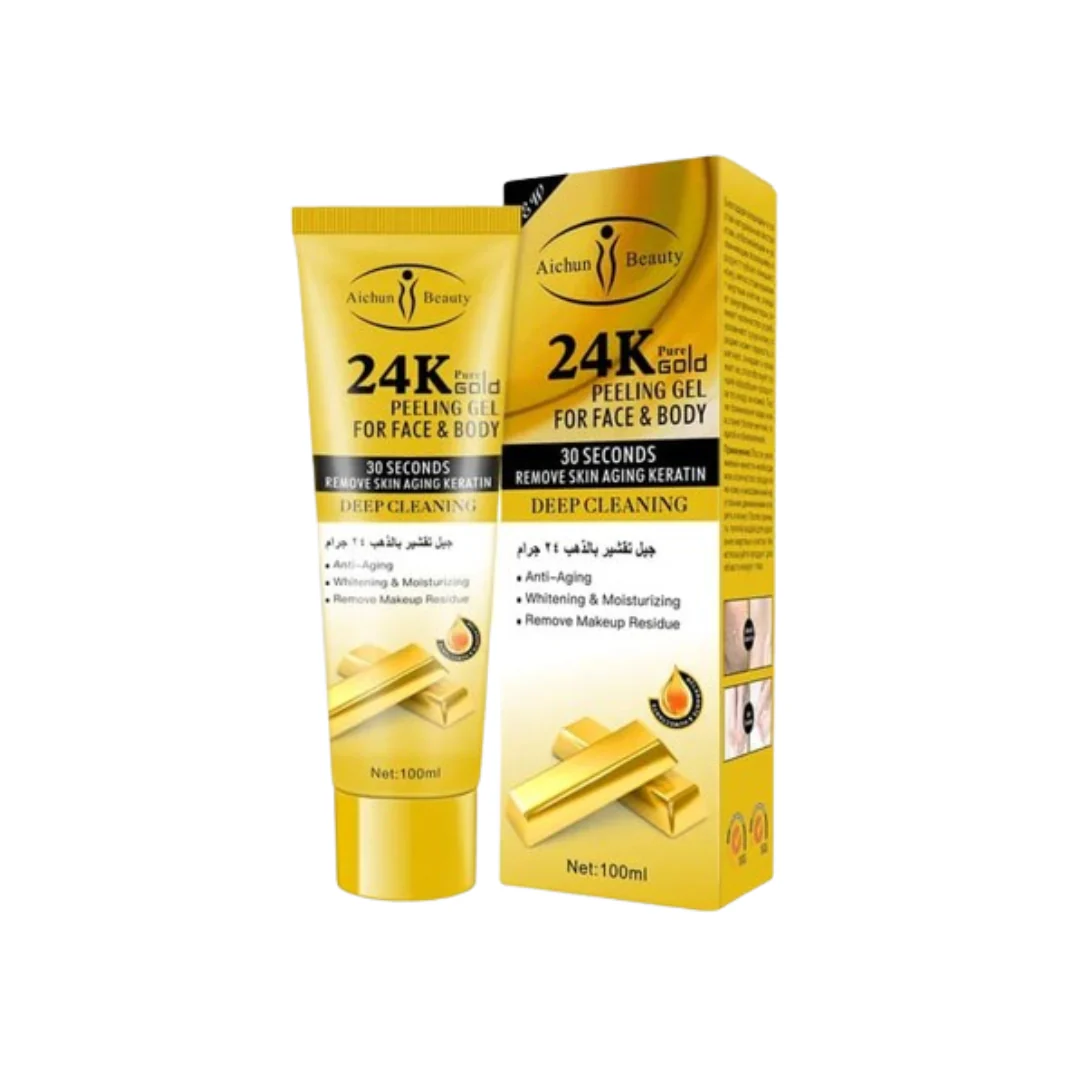 24k Gold Peeling Gel For Face & Body