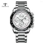 TRSOYE 6617 Multi-Function Business Style Men's quartz Wrist Watch