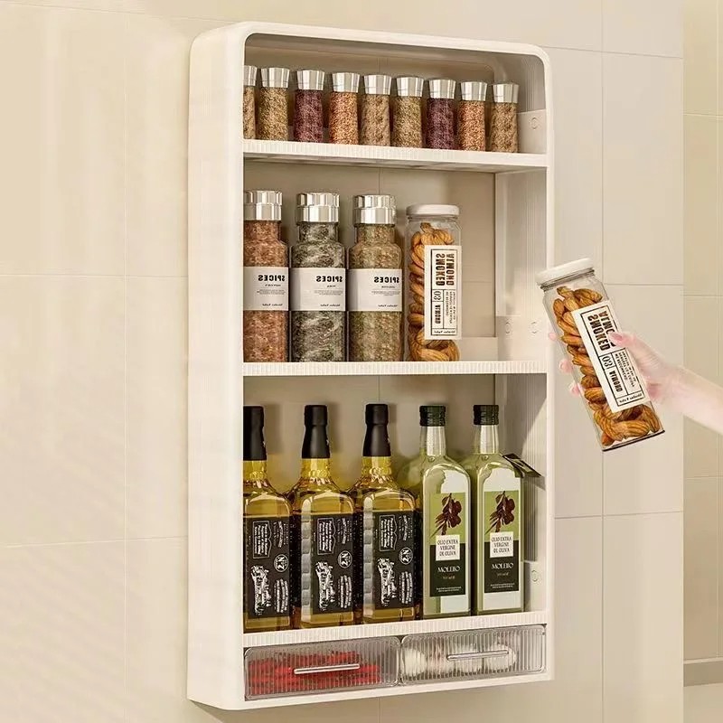 Big Size Multifunctional Kitchen Countertop Bottle Storage Rack Bathroom Toiletries Storage shelf Cosmetics Organizer