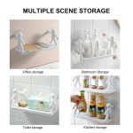 Wall Shelf Home Saving For Bathroom & Kitchen